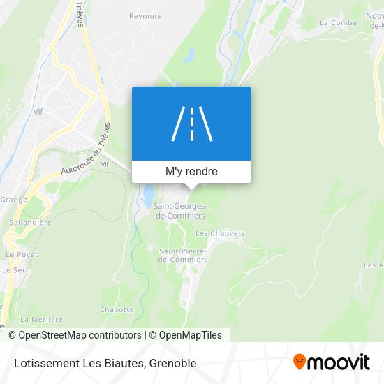 Lotissement Les Biautes plan