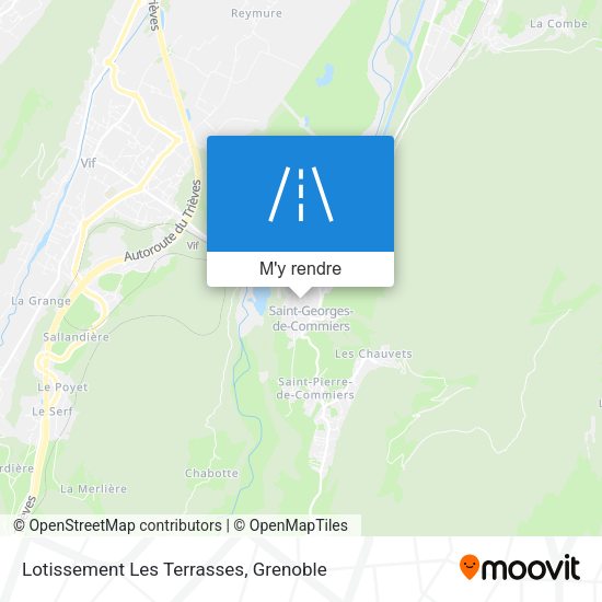 Lotissement Les Terrasses plan