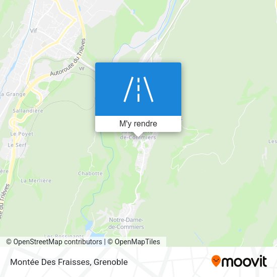 Montée Des Fraisses plan