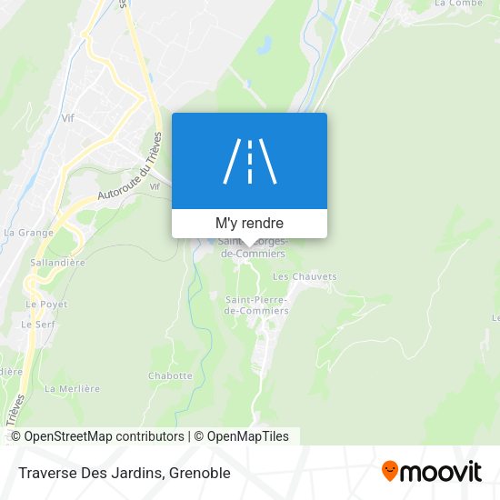Traverse Des Jardins plan