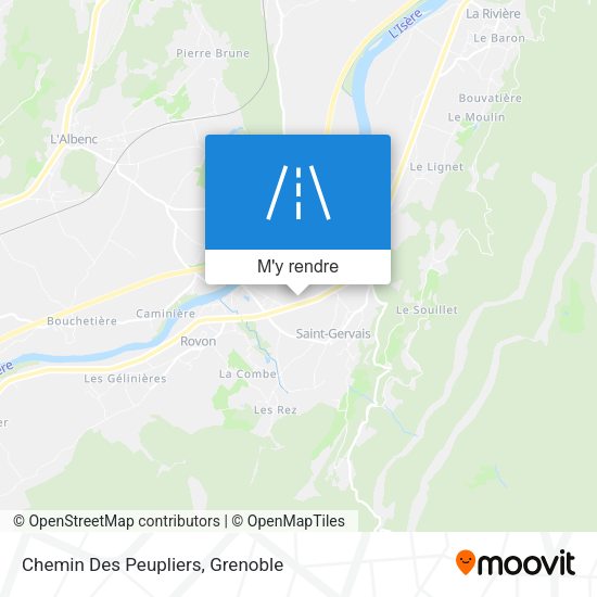 Chemin Des Peupliers plan