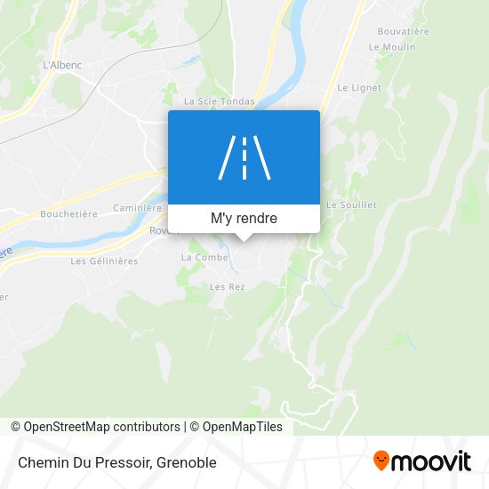 Chemin Du Pressoir plan