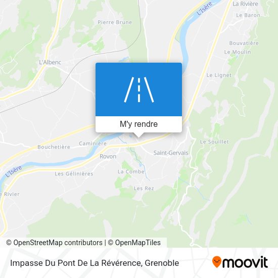 Impasse Du Pont De La Révérence plan
