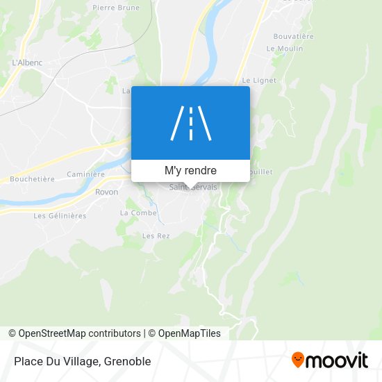 Place Du Village plan