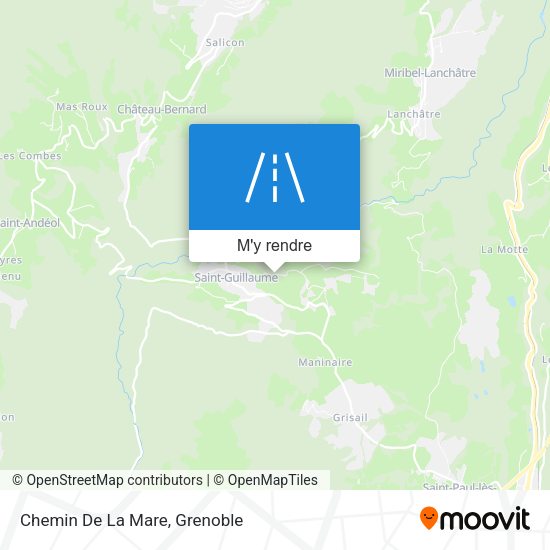 Chemin De La Mare plan