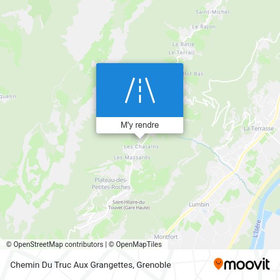 Chemin Du Truc Aux Grangettes plan