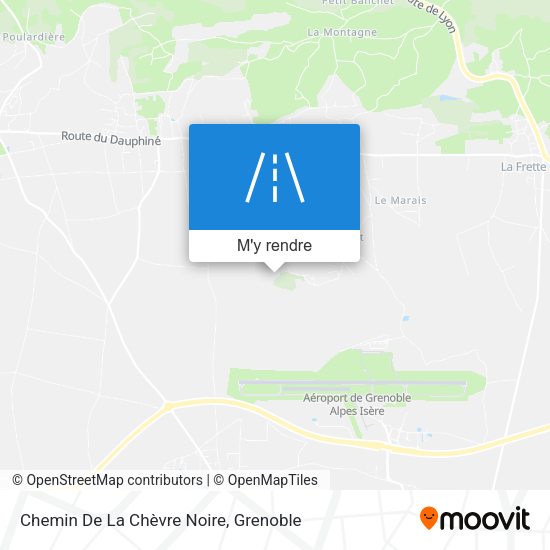 Chemin De La Chèvre Noire plan