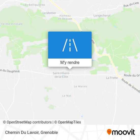 Chemin Du Lavoir plan