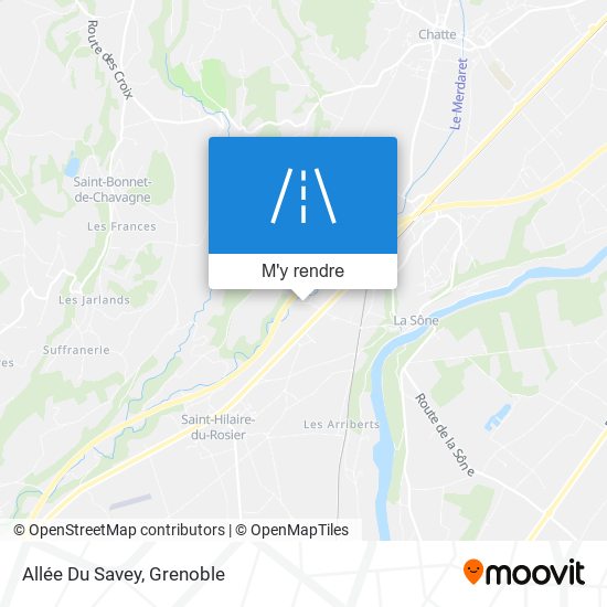 Allée Du Savey plan