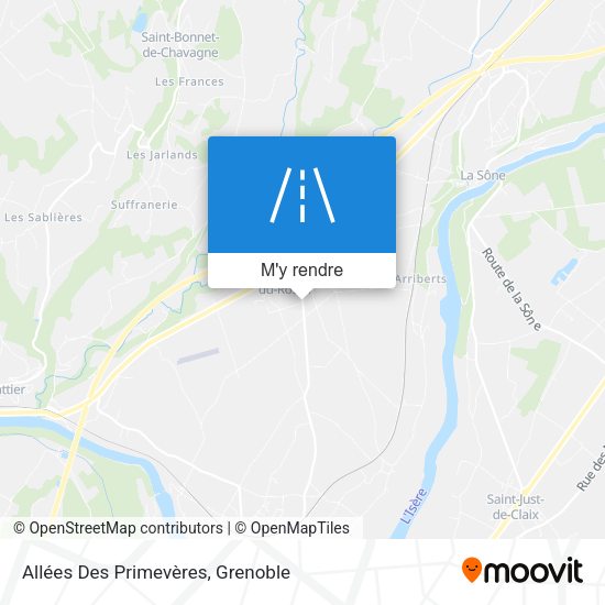 Allées Des Primevères plan