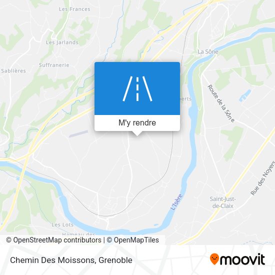 Chemin Des Moissons plan