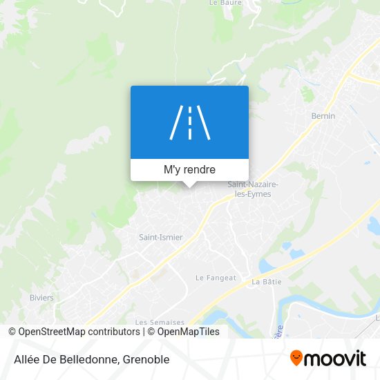 Allée De Belledonne plan