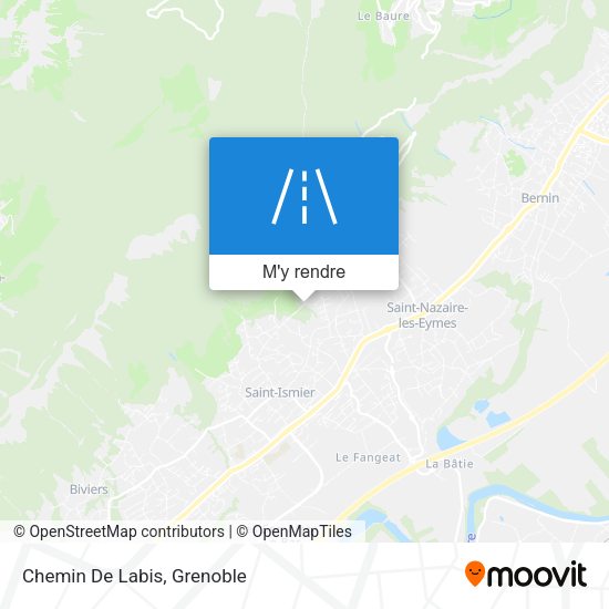 Chemin De Labis plan