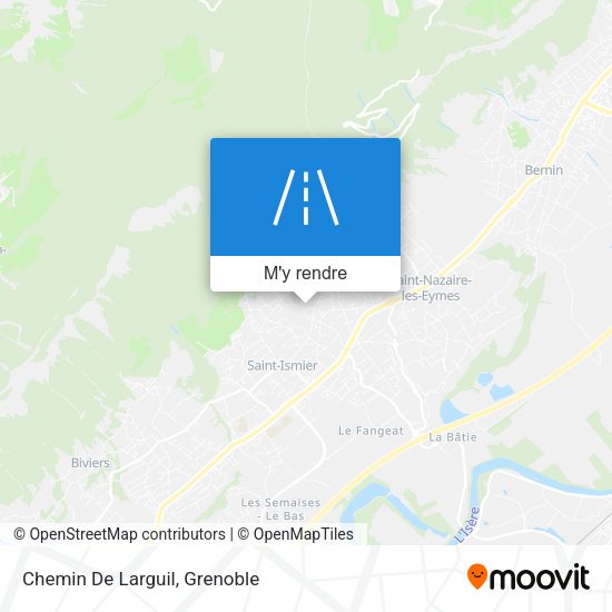Chemin De Larguil plan