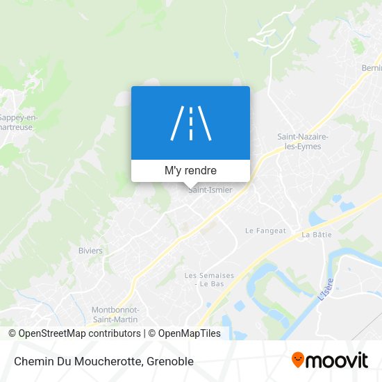 Chemin Du Moucherotte plan