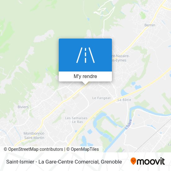 Saint-Ismier - La Gare-Centre Comercial plan