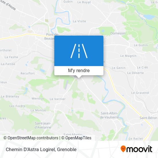 Chemin D'Astra Logirel plan