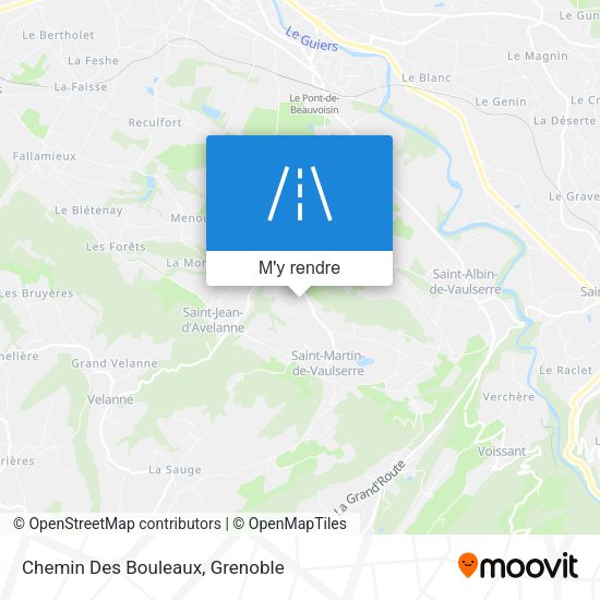 Chemin Des Bouleaux plan