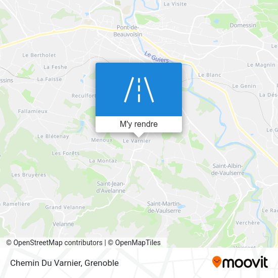 Chemin Du Varnier plan