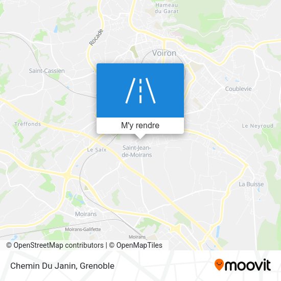 Chemin Du Janin plan