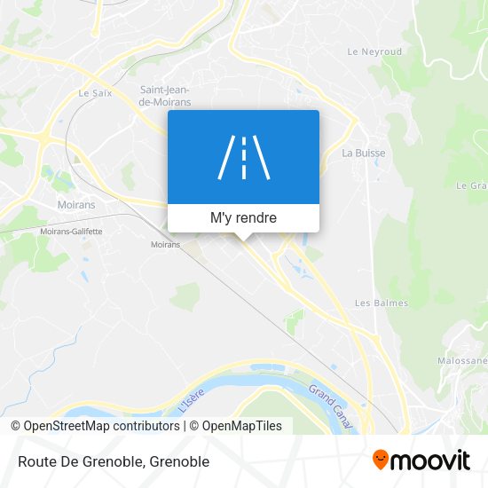 Route De Grenoble plan