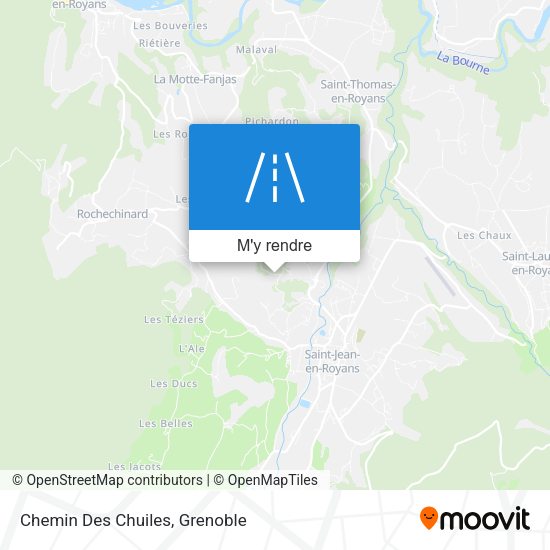 Chemin Des Chuiles plan