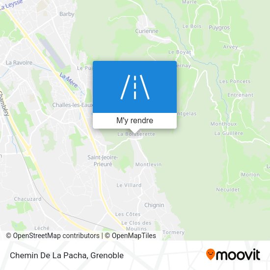 Chemin De La Pacha plan