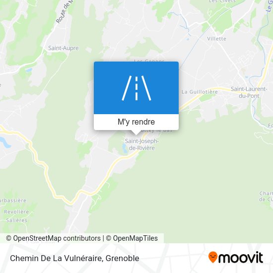 Chemin De La Vulnéraire plan