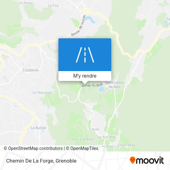 Chemin De La Forge plan