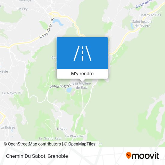 Chemin Du Sabot plan