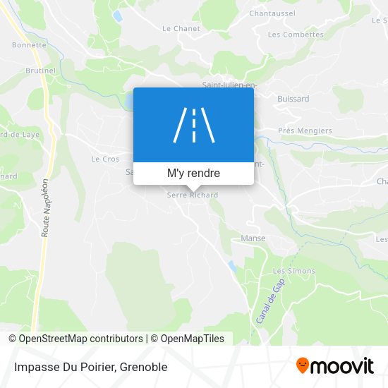 Impasse Du Poirier plan