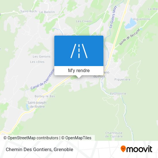 Chemin Des Gontiers plan