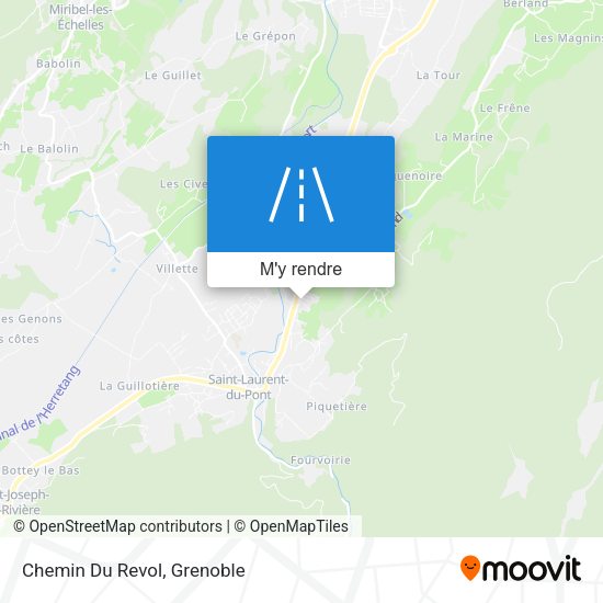 Chemin Du Revol plan
