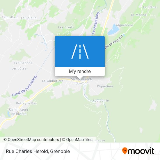 Rue Charles Herold plan