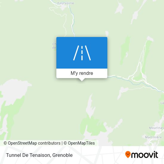Tunnel De Tenaison plan