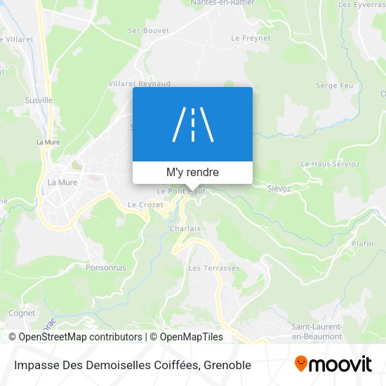 Impasse Des Demoiselles Coiffées plan