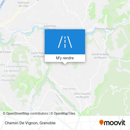Chemin De Vignon plan