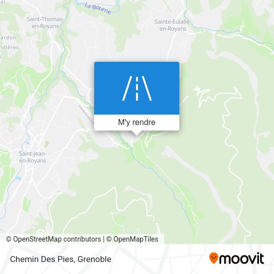 Chemin Des Pies plan