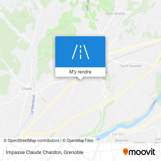 Impasse Claude Chardon plan