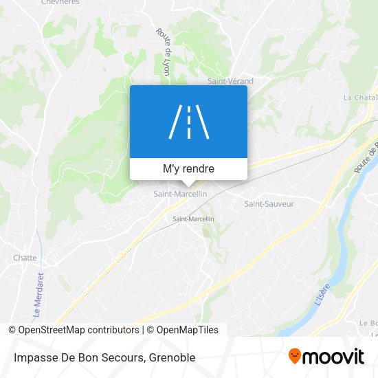 Impasse De Bon Secours plan