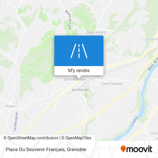 Place Du Souvenir Français plan