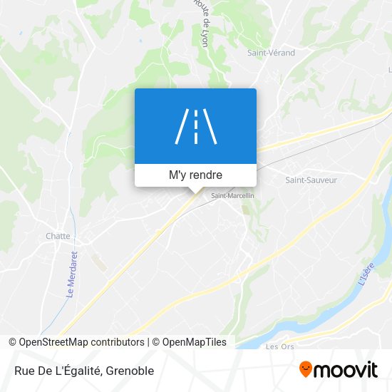 Rue De L'Égalité plan