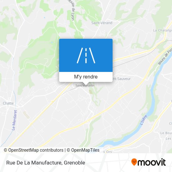 Rue De La Manufacture plan