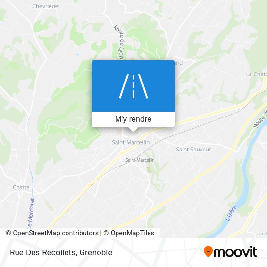 Rue Des Récollets plan