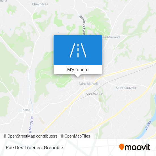 Rue Des Troënes plan