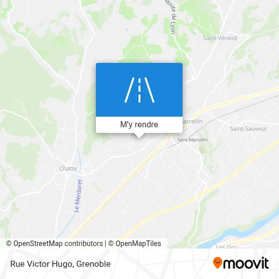 Rue Victor Hugo plan