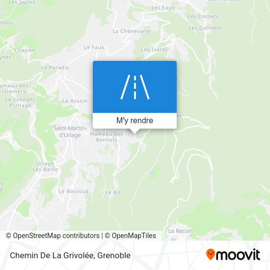 Chemin De La Grivolée plan