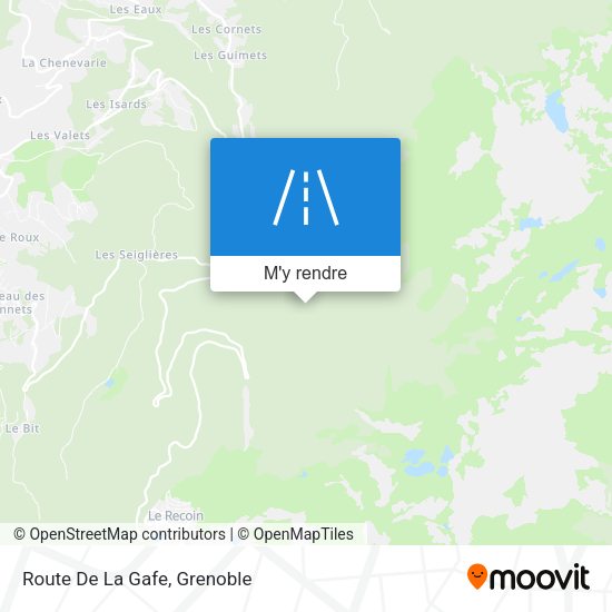 Route De La Gafe plan