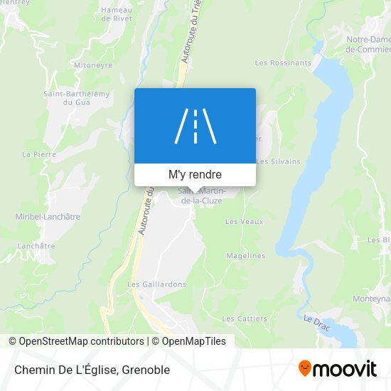 Chemin De L'Église plan