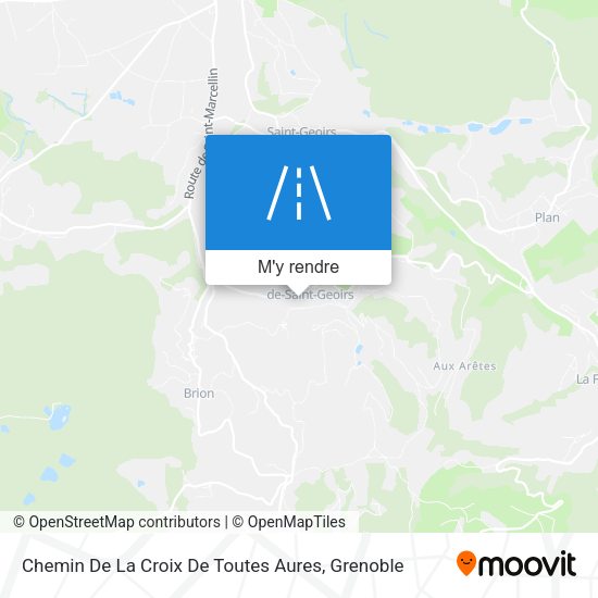 Chemin De La Croix De Toutes Aures plan